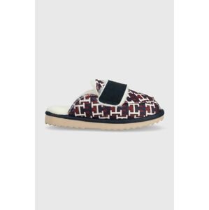 Papuče Tommy Hilfiger Loafer Mule Slipper Monogram ,