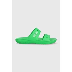 Šľapky Crocs Classic Crocs Sandal dámske, zelená farba, 206761