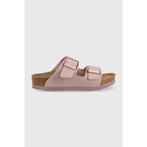 Detské šľapky Birkenstock fialová farba