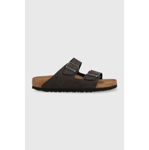 Šľapky Birkenstock Arizona pánske, šedá farba