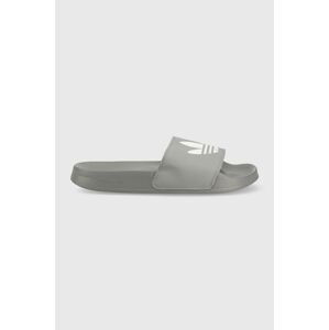 Šľapky adidas Originals Adilette FU7592-WHT/GRETHR, pánske, šedá farba