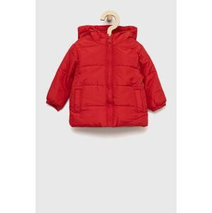 Detská bunda zippy červená farba,