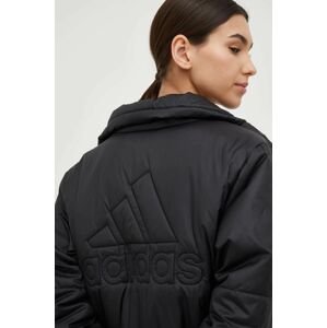 Bunda adidas Performance dámska, čierna farba, prechodná