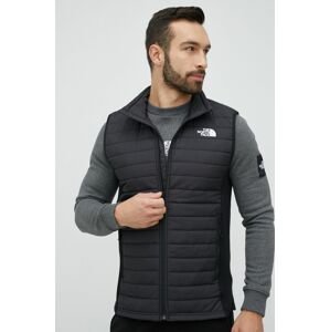 Vesta The North Face Mens Canyonlands Hybrid Vest pánska, čierna farba, prechodná, NF0A7UJJJK31