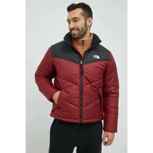 Bunda The North Face Men’s Saikuru Jacket pánska, bordová farba, zimná,