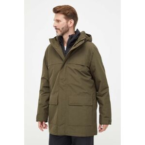 Bunda Jack Wolfskin pánska, zelená farba, zimná