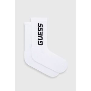 Ponožky Guess ERIN dámske, biela farba, V2YZ04 ZZ00I