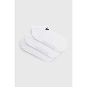 Ponožky Converse (3-pak) dámske, biela farba
