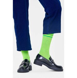 Ponožky Happy Socks dámske, zelená farba