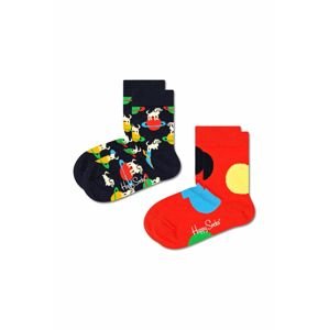 Detské ponožky Happy Socks 2-pak