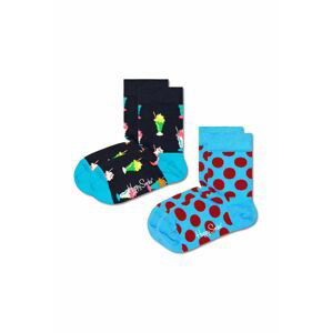 Detské ponožky Happy Socks 2-pak