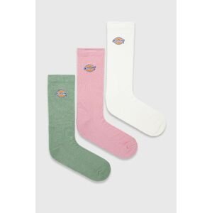 Ponožky Dickies pánske, zelená farba