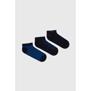 Ponožky BOSS pánske, tmavomodrá farba
