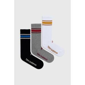 Ponožky New Balance 3-pak pánske,