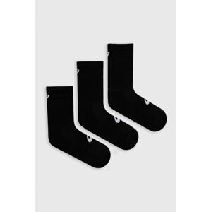 Ponožky Asics čierna farba