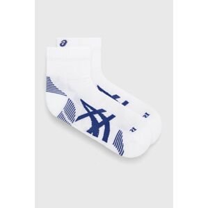 Ponožky Asics (2-pak) biela farba