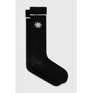 Ponožky Rains 20250 Logo Socks 2-pack čierna farba