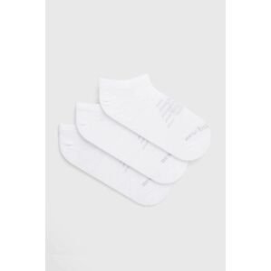 Ponožky New Balance 3-pak biela farba
