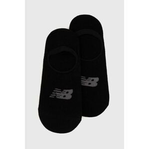 Ponožky New Balance 2-pak čierna farba