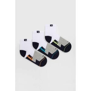 Ponožky Diadora 3-pak biela farba