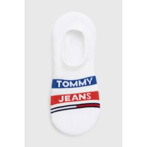 Ponožky Tommy Jeans biela farba