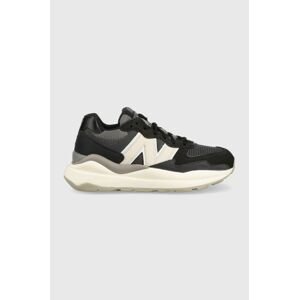 Detské tenisky New Balance Gc5740rs čierna farba