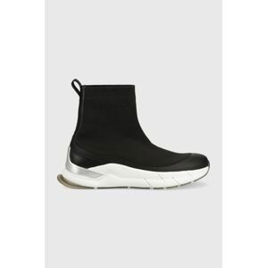 Tenisky Calvin Klein Sock Boot čierna farba,