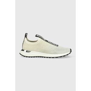 Tenisky MICHAEL Michael Kors Bodie Slip On strieborná farba,