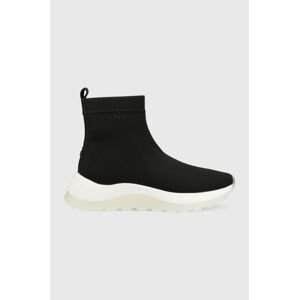 Tenisky Calvin Klein 2 Piece Sole Sock Boot čierna farba,