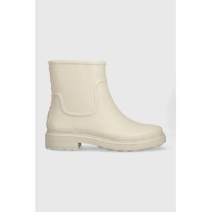 Gumáky Calvin Klein Rain Boot dámske, béžová farba