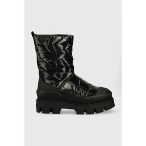 Snehule Buffalo Raven Snow Boot čierna farba