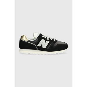 Tenisky New Balance Wl373mb2 , čierna farba,