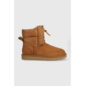 Snehule UGG W Classic Maxi Toggle hnedá farba, 1130670.CHE