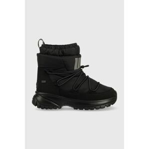 Snehule UGG W Yose Puffer Mid čierna farba, 1131978.BLK