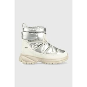 Snehule UGG W Yose Puffer Mid 1137810.BSLVR-BSLVR, strieborná farba