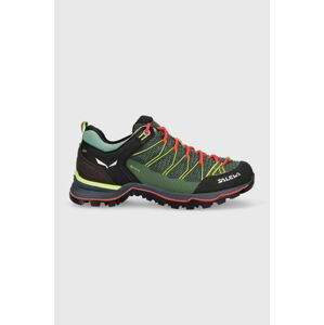 Topánky Salewa Mountain Trainer Lite GTX dámske, zelená farba