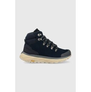 Topánky Jack Wolfskin Terraventure Urban Mid dámske, tmavomodrá farba