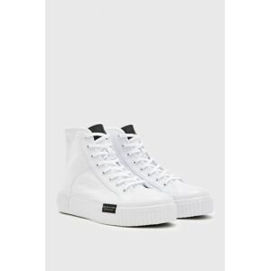 Tenisky AllSaints Dana Flatform High Top dámske, béžová farba