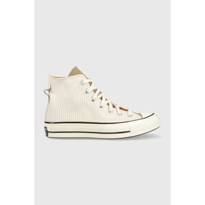 Tenisky Converse Chuck 70 dámske, béžová farba