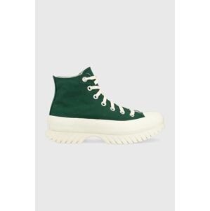 Tenisky Converse Chuck Taylor All Star Lugged 2.0 dámske, zelená farba