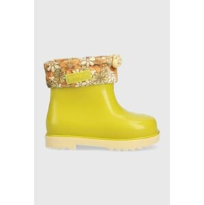 Detské gumáky Melissa Rain Boot Iii Bb zelená farba