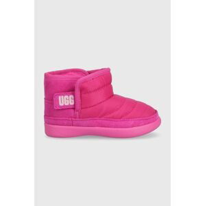 Detské zimné topánky UGG Zaylen ružová farba