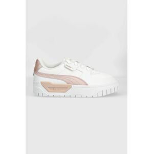 Detské tenisky Puma Cali Dream Shiny Pack Jr biela farba