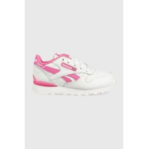 Detské tenisky Reebok Classic biela farba