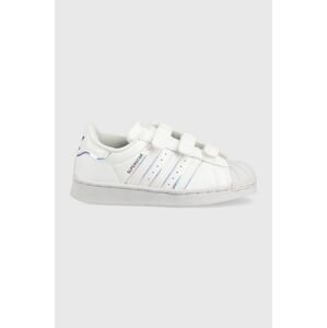 Detské tenisky adidas Originals biela farba