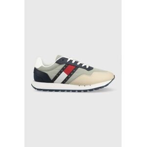 Tenisky Tommy Jeans Retro Runner Core šedá farba