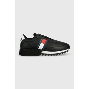 Tenisky Tommy Jeans Tommy Jeans Mens Track Cleat čierna farba