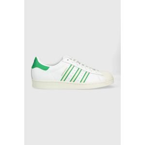 Kožené tenisky adidas Originals Superstar biela farba