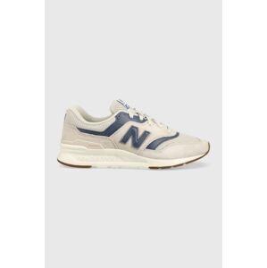 Tenisky New Balance Cm997htl béžová farba