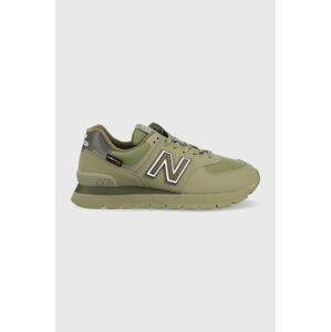 Tenisky New Balance ML574DE2 zelená farba